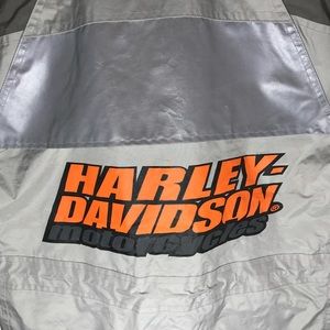 Women's HARLEY DAVIDSON HI-VIS Rain Jacket Coat 3m